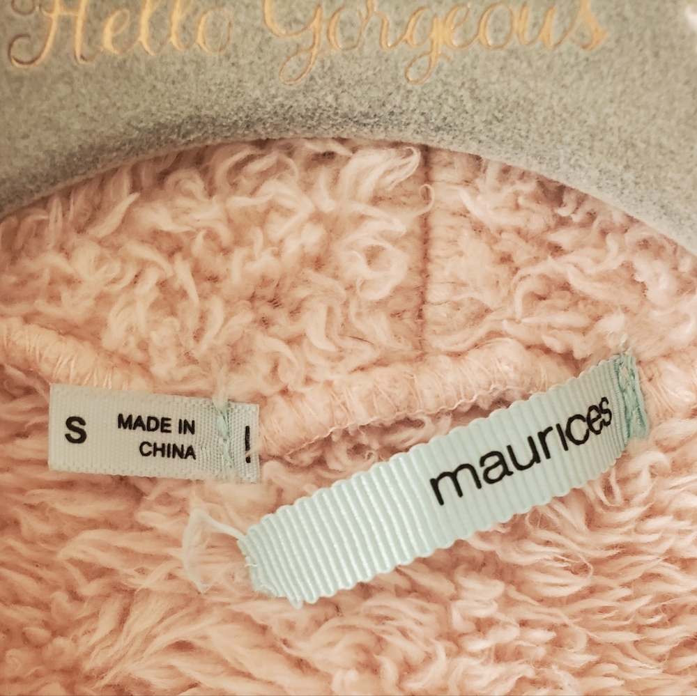 Pink Fleece Shacket - Picture 3 of 4